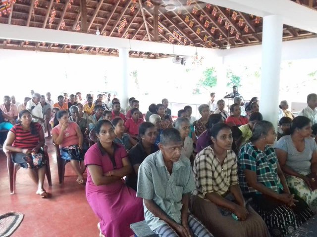 DONATION FOR FLOOD VICTIMS